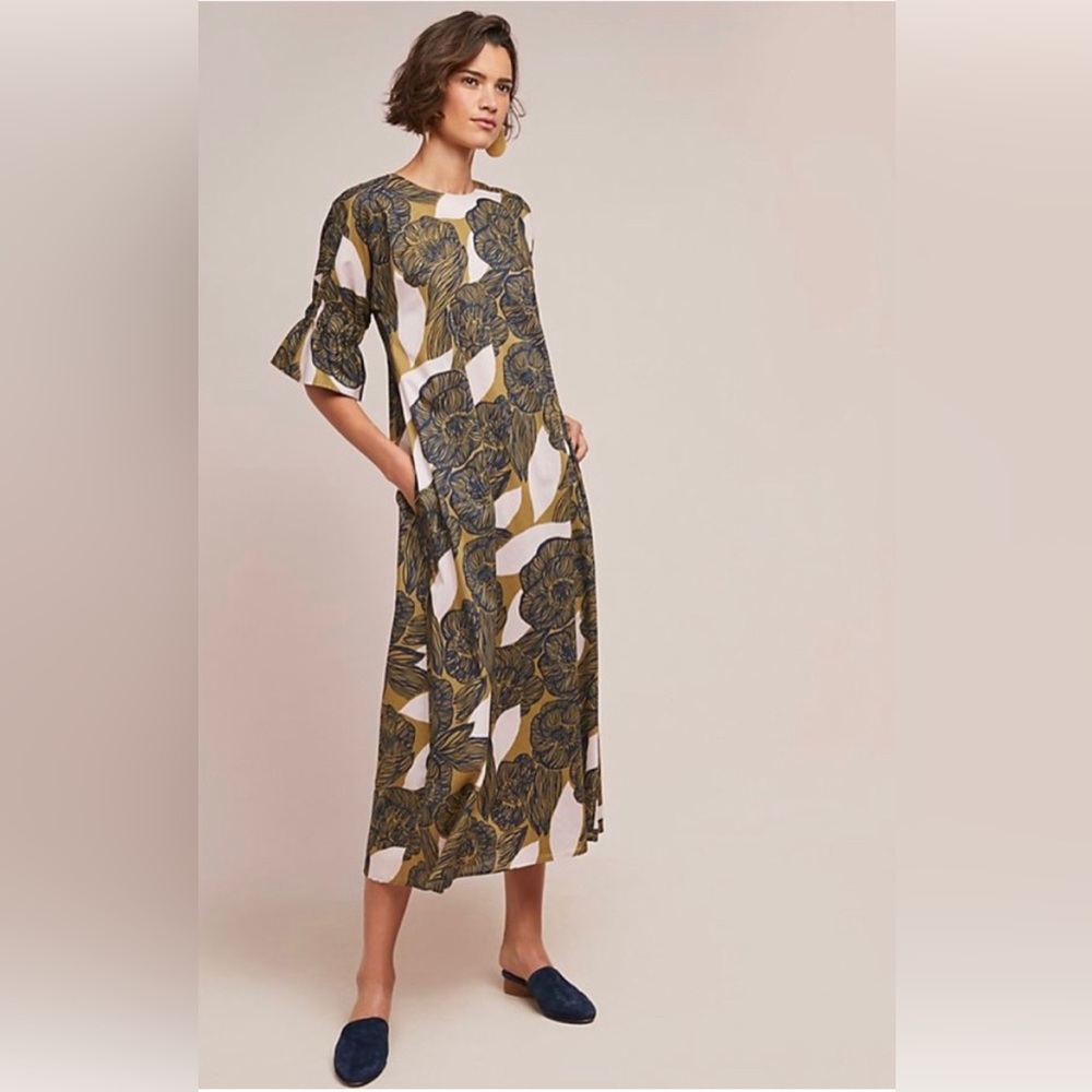 Marimekko maxi floral dress